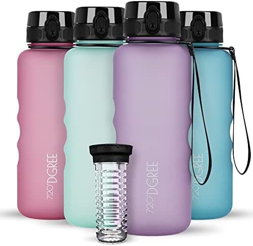 720°DGREE uberBottle Trinkflasche SoftTouch 500ml - Auslaufsicher, BPA-Frei - für Sport und Outdoor-Aktivitäten - Climat