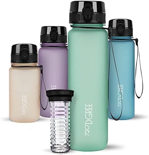 720°DGREE uberBottle Trinkflasche SoftTouch 500ml - Auslaufsicher, BPA-Frei - für Sport und Outdoor-Aktivitäten - Climat