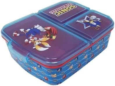 Kinder Brotdose Lunchbox Minecraft - mit Fächern - BPA frei - Perfect für Schultage und Picknicks