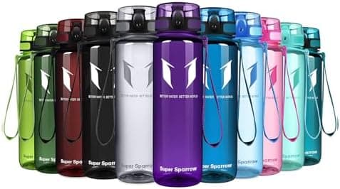 Super Sparrow BPA-frei Wasserflasche - 500ml - Ideale für Sport und Outdoor - Nachhaltig ClimatePartner certified