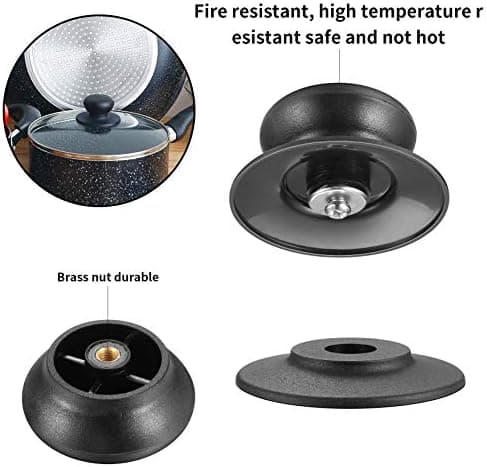 4 Stück Topfdeckelknopf, Universal-topfdeckel Griff für Küchengeschirr, Ersatzknöpfe für Topfdeckel, Kasserolle und mehr