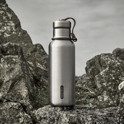 BLACK + BLUM Isolierte Trinkflasche | 500 ml | vakuumisolierte Edelstahl Trinkflasche bis zu 12h heiß & 24h kalt | 100%