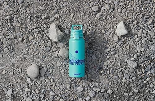 Sigg WMB ONE Top Verschluss - Einhändig bedienbar & auslaufsicher, für Trinkflaschen, Silikondichtung, One Size