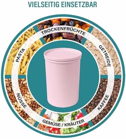 AWAVE klimaneutral Mehrweg Frischhaltedose 1.000 ml natural PET-Flaschen Recycling Aufbewahrungsboxunterwegs