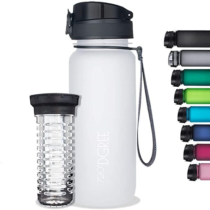 720°DGREE uberBottle Trinkflasche SoftTouch 500ml - Auslaufsicher, BPA-Frei - für Sport und Outdoor-Aktivitäten - Climat