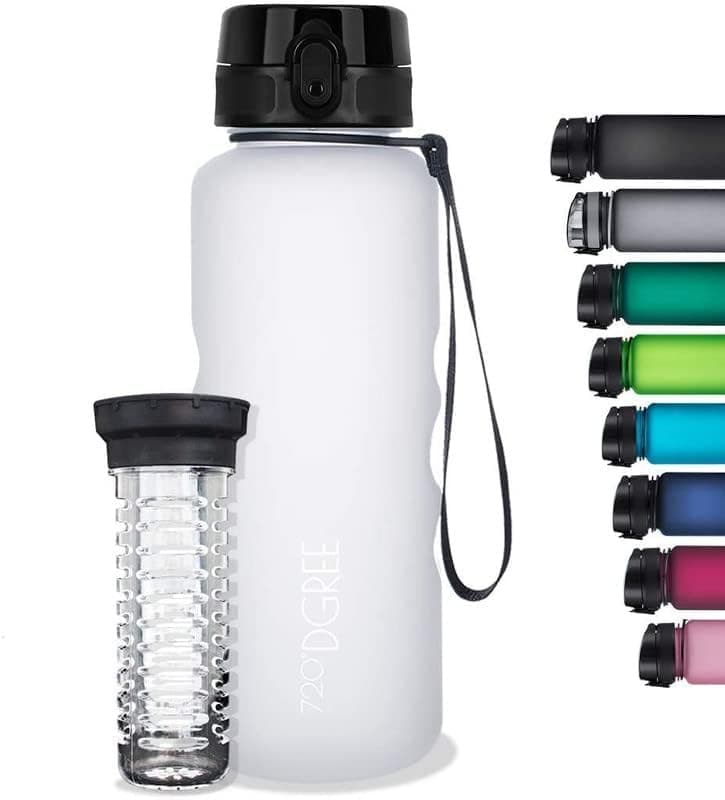 720°DGREE uberBottle Trinkflasche SoftTouch 500ml - Auslaufsicher, BPA-Frei - für Sport und Outdoor-Aktivitäten - Climat