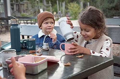 LÄSSIG Edelstahl Kinder Brotdose Frühstücksbox Nachhaltig für Schule und Adventure (1er Pack)  
LÄSSIG Kinder Brotdose E