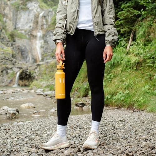 Super Sparrow Thermobecher für Sport und Outdoor - 500ml, 750ml - BPA-Frei, ClimatePartner certified - FlipFlow Trinkfla