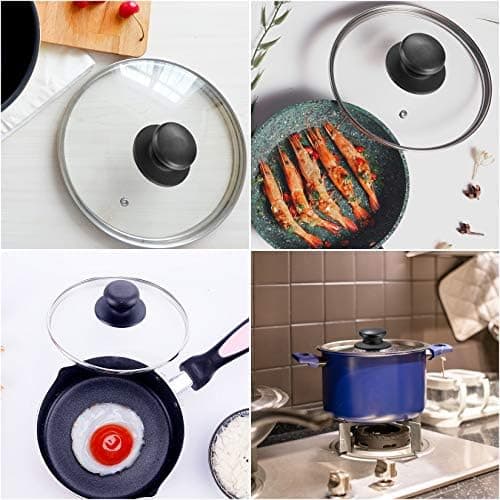 4 Stück Topfdeckelknopf, Universal-topfdeckel Griff für Küchengeschirr, Ersatzknöpfe für Topfdeckel, Kasserolle und mehr