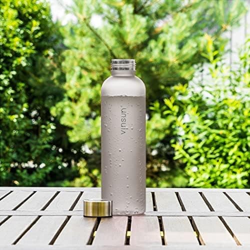 VINSUN Trinkflasche 1000ml - auslaufsicher, BPA frei, Tritan - Leichte Wasserflasche für Sport und Outdoor activities -