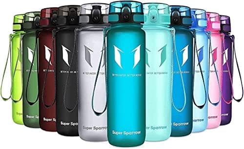 Super Sparrow BPA-frei Wasserflasche - 500ml - Ideale für Sport und Outdoor - Nachhaltig ClimatePartner certified