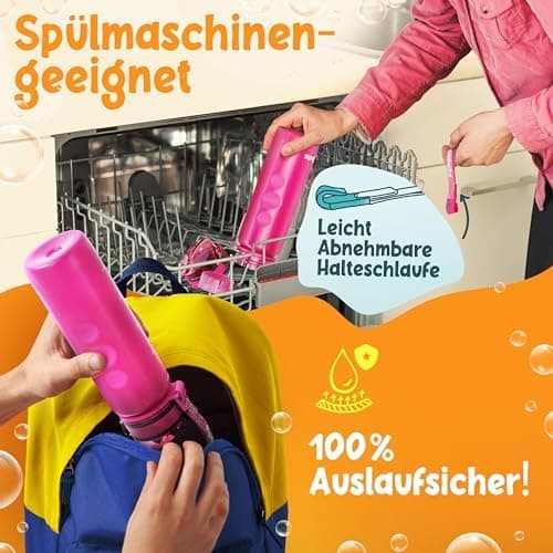 Nur für Funkelfuchs Trinkflaschen passende Ersatzdeckel 500ml (grün) - Luxus Design und Dauerhaftigkeit