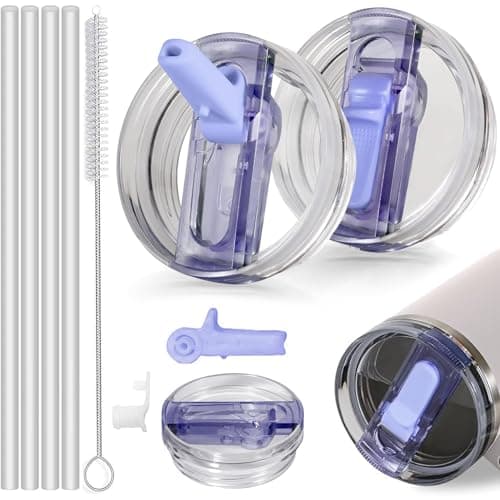 Sunshine Smile 40oz Auslaufsicherer Ersatzdeckel für Stanley Cup,ideal für Familien mitKindern und Freunde, bietet 2 Stü