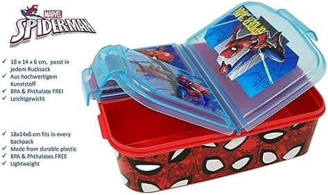 Kinder Brotdose Lunchbox Minecraft - mit Fächern - BPA frei - Perfect für Schultage und Picknicks