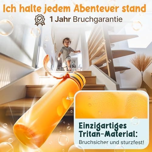 Nur für Funkelfuchs Trinkflaschen passende Ersatzdeckel 500ml (grün) - Luxus Design und Dauerhaftigkeit