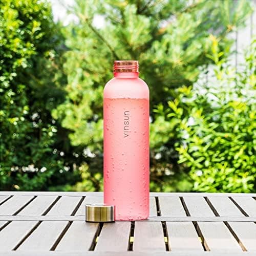 VINSUN Trinkflasche 1000ml - auslaufsicher, BPA frei, Tritan - Leichte Wasserflasche für Sport und Outdoor activities -