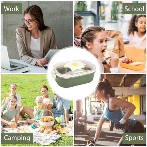 Edelstahl Brotdose Kinder mit 2 Fächern Panda Motiv für Schule und Kindergarten
Edelstahl Brotdose Kinder mit Trennwand