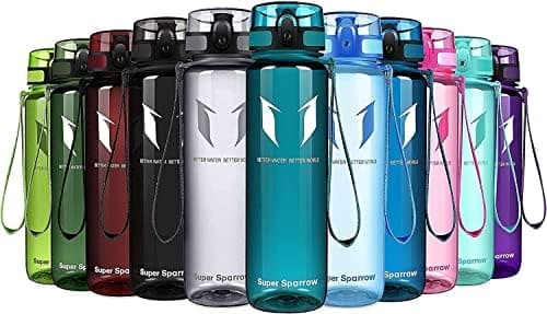Super Sparrow BPA-frei Wasserflasche - 500ml - Ideale für Sport und Outdoor - Nachhaltig ClimatePartner certified