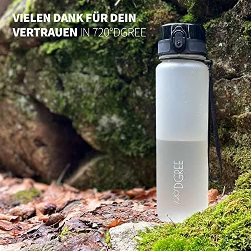 720°DGREE uberBottle Trinkflasche SoftTouch 500ml - Auslaufsicher, BPA-Frei - für Sport und Outdoor-Aktivitäten - Climat