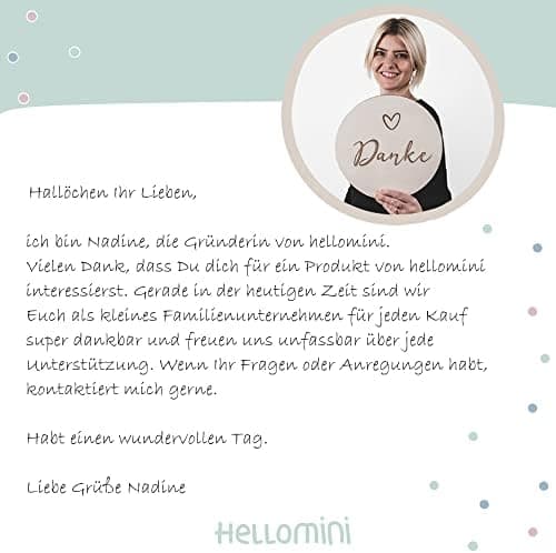 Personalisierte Brotdose helloMini für Kinder - Geschenk zur Einschulung - Junge & Mädchen, Brotdose zum Schulanfang (Fu