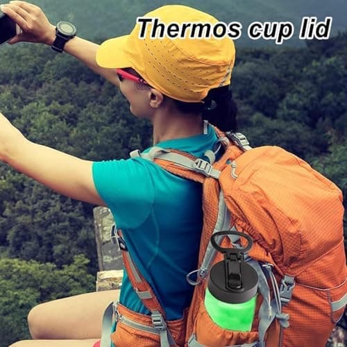 Ersatzdeckel für Wasserflaschen mit Griff, praktisch für Arbeiter, Sportler und Outdoor-Verliebte bei Wandern und Campi