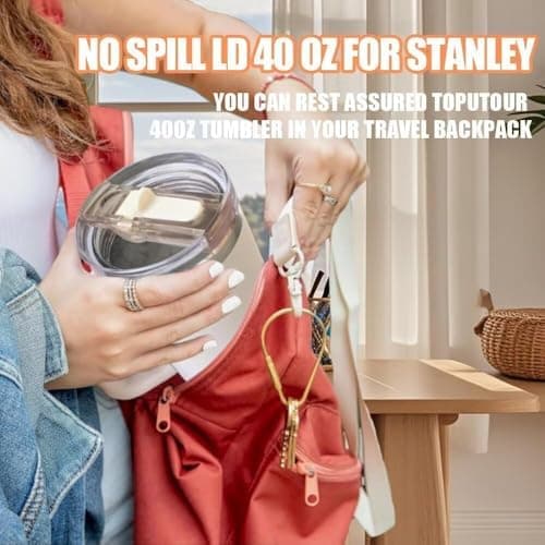 Sunshine Smile 40oz Auslaufsicherer Ersatzdeckel für Stanley Cup,ideal für Familien mitKindern und Freunde, bietet 2 Stü