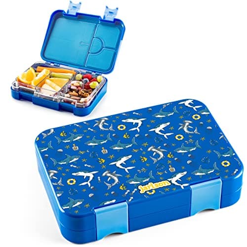 Jarlson® Brotdose Kinder mit Fächern - TONI Lunchbox - Auslaufdurchfall-Sicher – Jausenbox für Kindergarten und Schule -