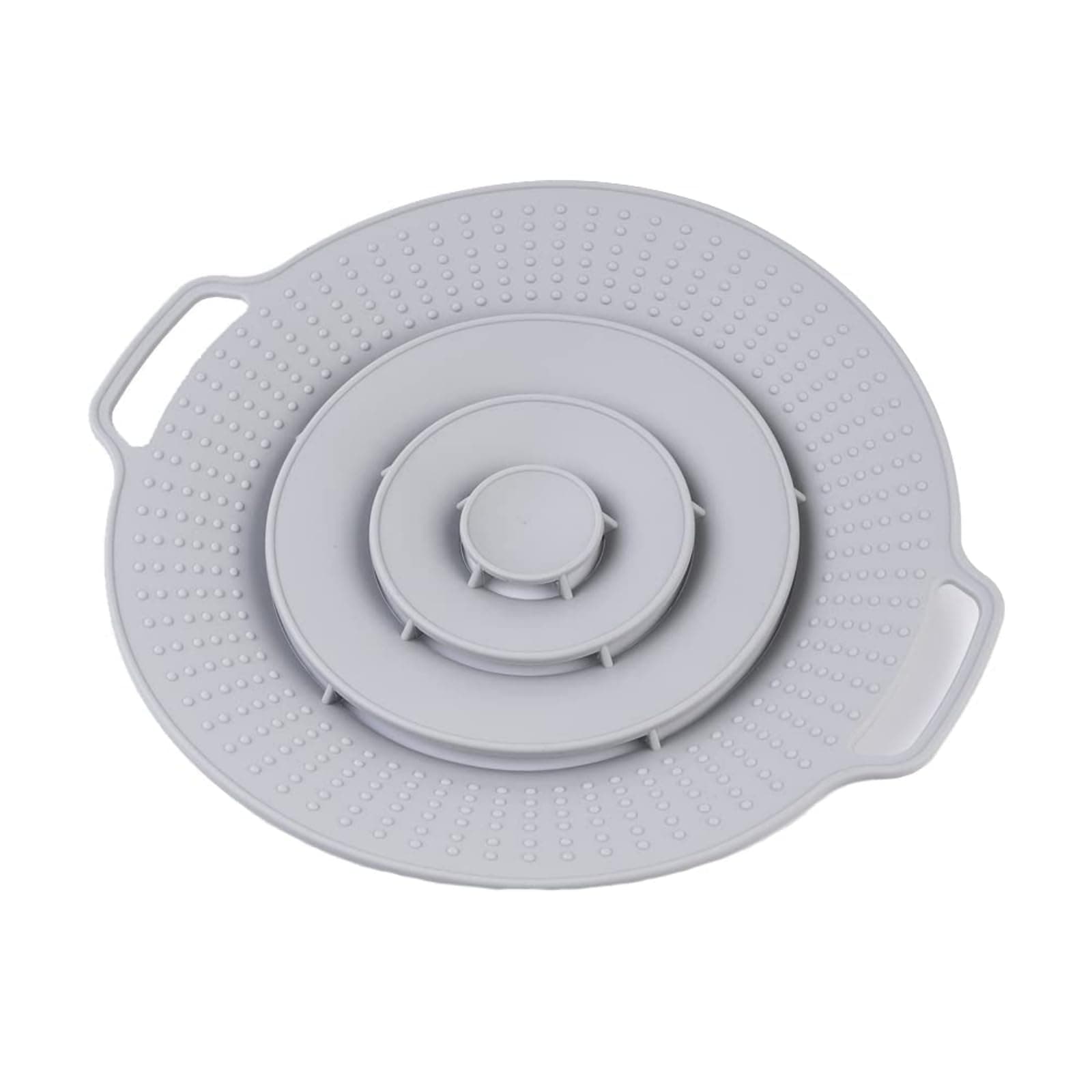 Schutztopfdeckel Silikon Überkochschutz 30 cm - Spritzschutz für Herd und Mikrowelle | Hitzebeständig, Spülmaschinenfest