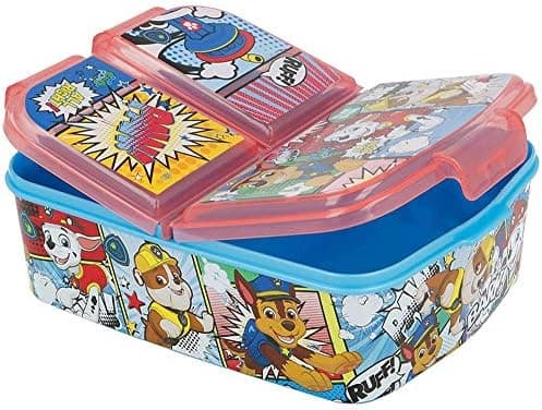 Premium Kinder Brotdose mit 3 Fächern - ideales Lunch-Gerät für Schule und Kindergarten | Bento Brotbox für Kids
