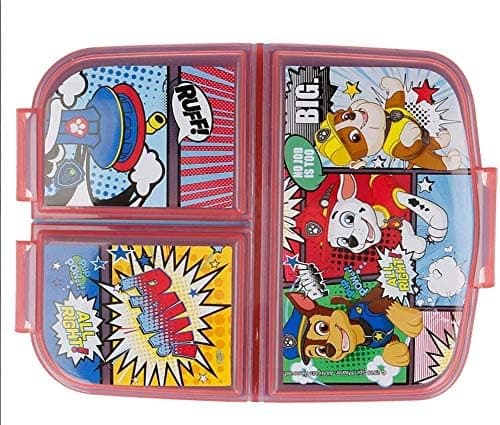 Premium Kinder Brotdose mit 3 Fächern - ideales Lunch-Gerät für Schule und Kindergarten | Bento Brotbox für Kids