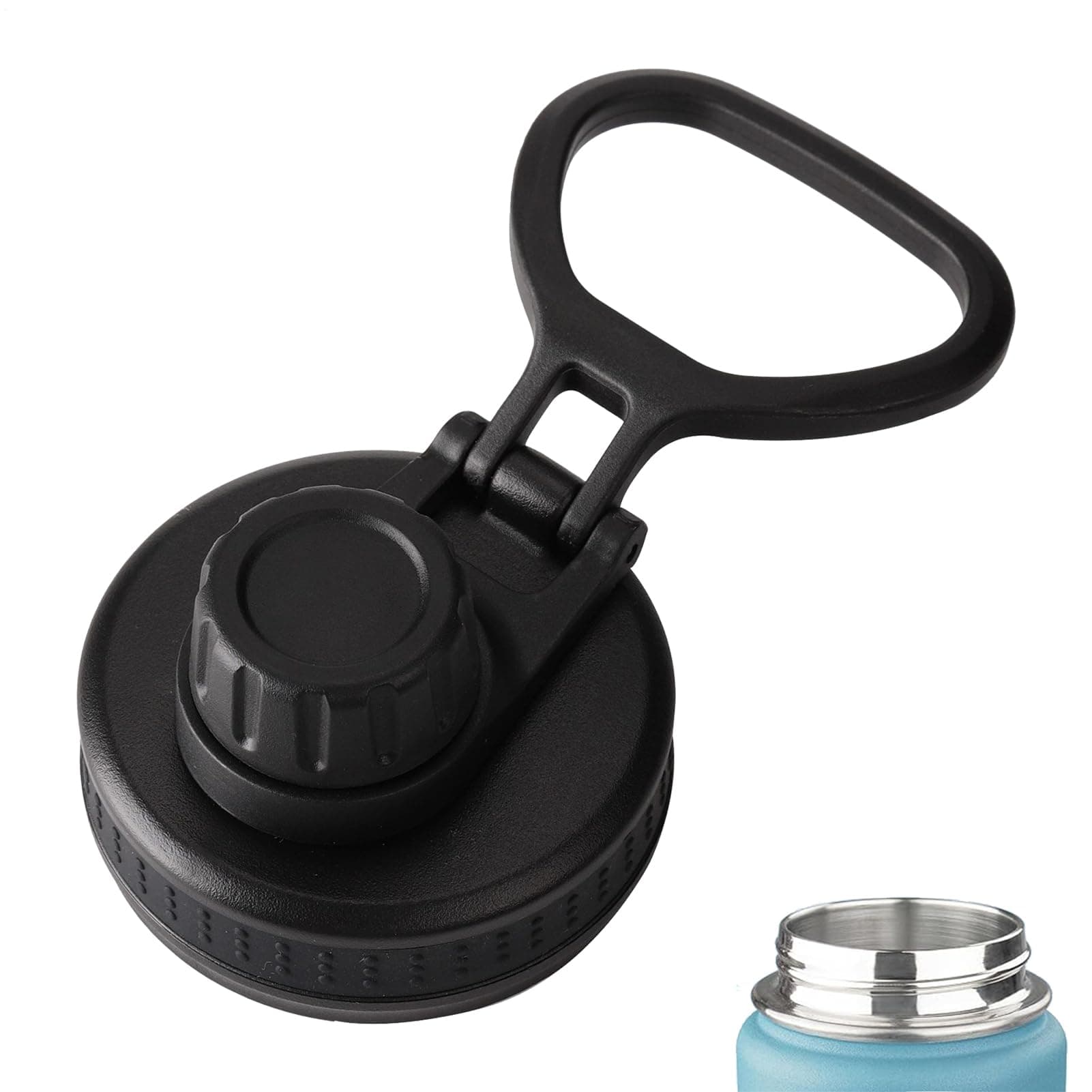 Ersatzdeckel für Wasserflaschen mit Griff, praktisch für Arbeiter, Sportler und Outdoor-Verliebte bei Wandern und Campi