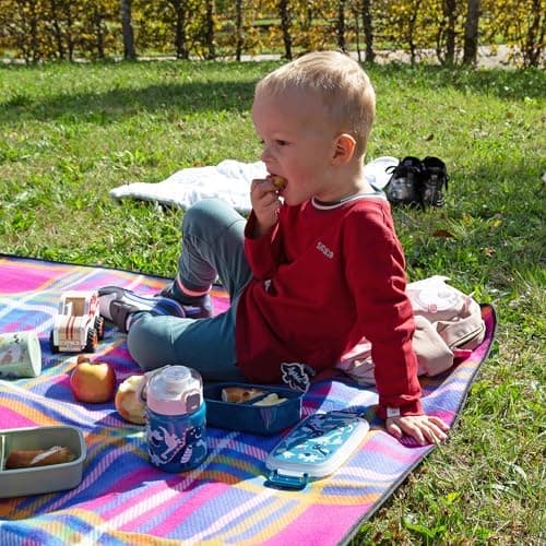 Sigikid 25365 Brotzeitbox Fuchs Lunchbox mit Trennwand, sicher und BPA-frei für Kinder ab 1 Jahr
| Sigikid 25365 Brotze