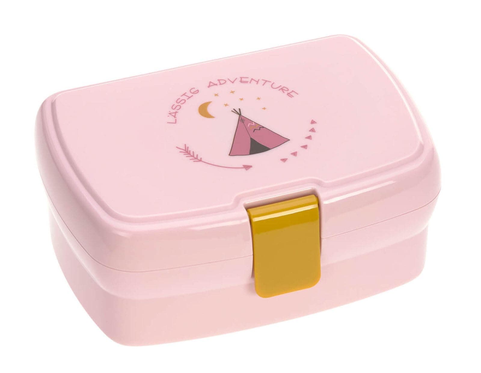 LÄSSIG Kinder Lunchbox Brotdose mit herausnehmbarer Unterteilung BPA-frei rosa
LÄSSIG Kinder Lunchbox Adventure Tipi,